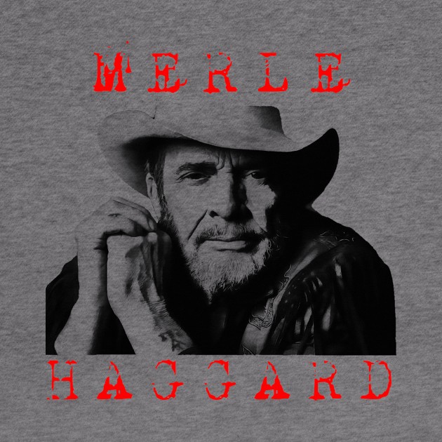 merle haggard visual art by DOGGIES ART VISUAL